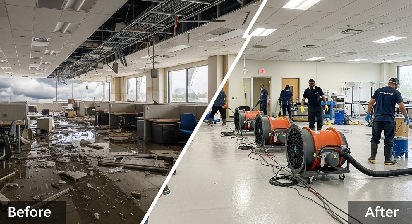 Commercial Water Damage Mitigation