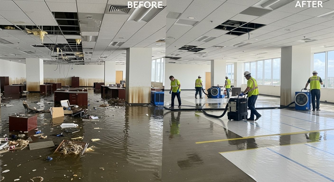 Commercial Water Damage Restoration