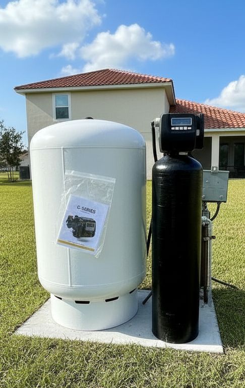 Professional water treatment system installation in Lakeland homes