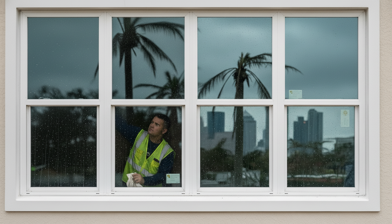 Professional impact windows installation in Lakeland